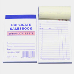 10 Pack 50 Sets 3.5″ X 5.5″Sales Book Order Receipt Invoice Carbonless Copy