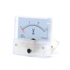 50uA-30A DC Ammeter 5V-300V DC/AC Voltmeter 85C1/85L1 Analog Panel Meter 65x56mm