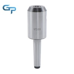 End Mill Tool Holder 5/8″ MT2 Morse Taper Adapter 3/8-16 Threaded Drawbar