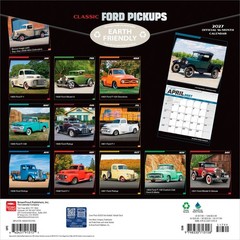 Classic Ford Pickups OFFICIAL | 2027 12×24″ (Hanging) Wall Calendar