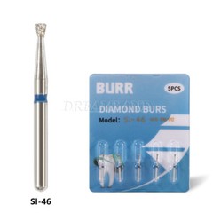 Dental Diamond Burs FG for High Speed Handpiece Single Inverted Cone SI-46