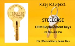 Steelcase FR Office Furniture Replacement Key OEM FR301 – FR550