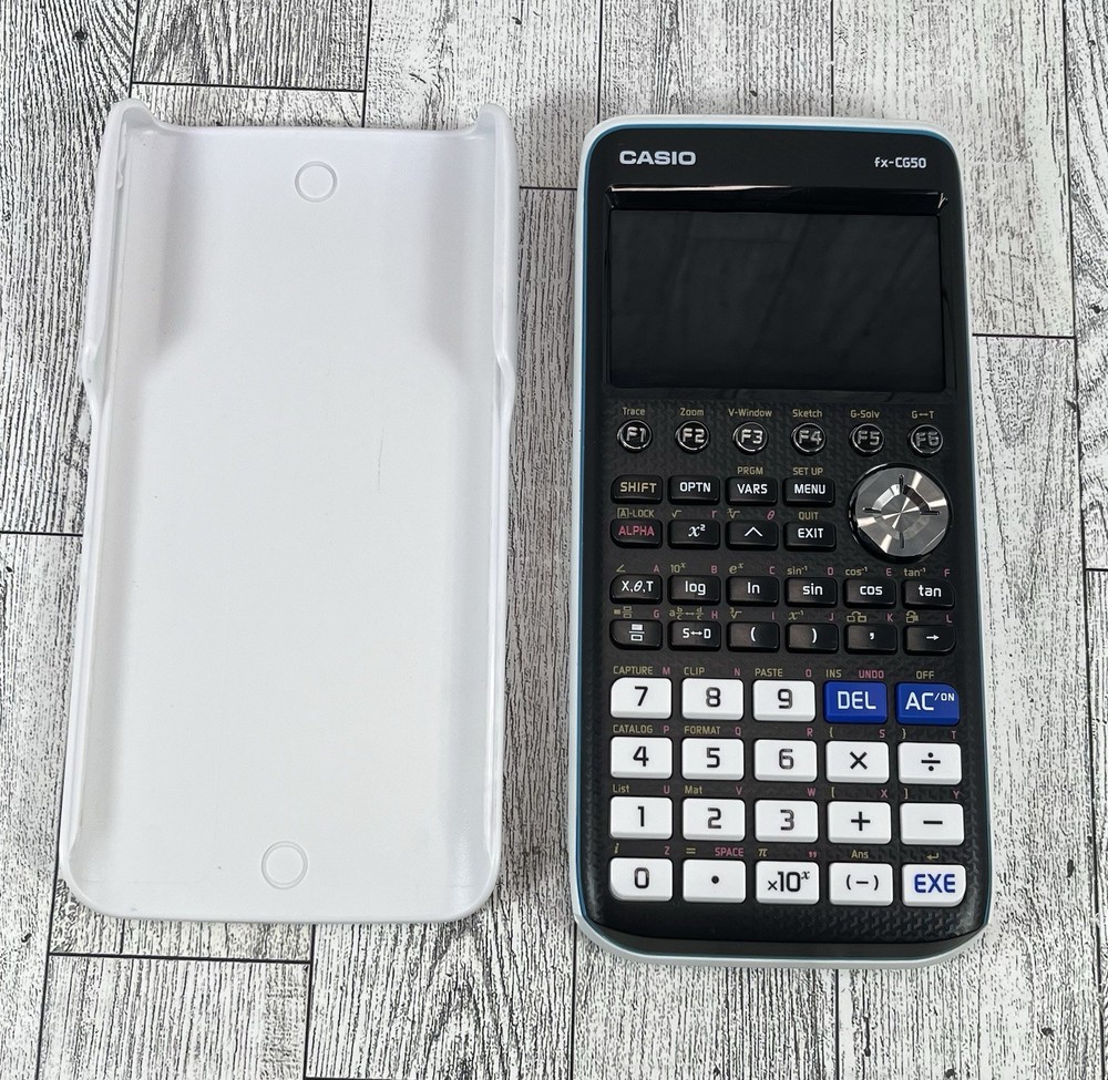 CASIO fx-CG50 Graphing Calculator Color Display Tested Working