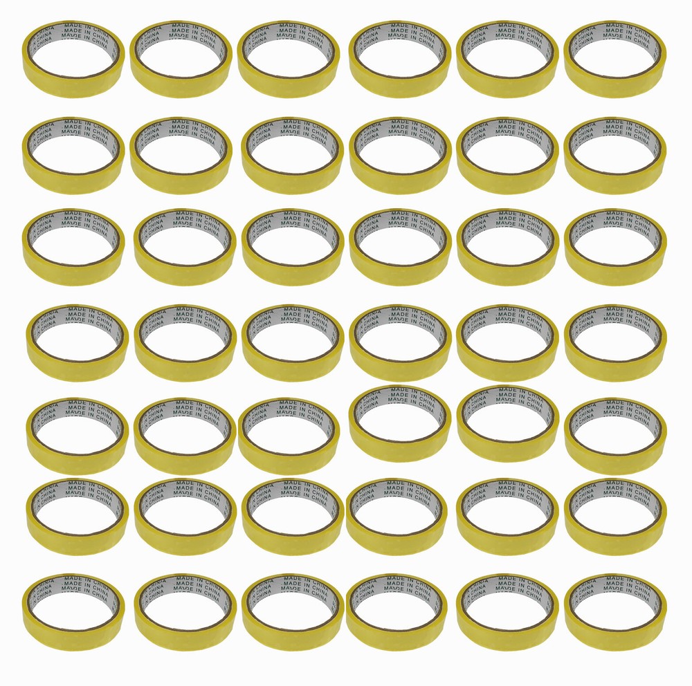 40 Transparent Clear 3 inch Core Tape 0.7″ 50 yards Length