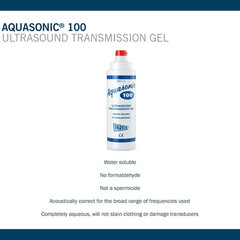 Parker Laboratories Aquasonic Ultrasound Gel .25 Liter Bottle | the Blue Standar