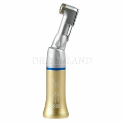 5*NSK Style Dental Low Speed Contra Angle Latch 2.35mm burs E-type GOLD good