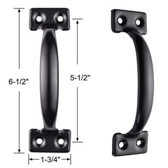 Heavy Duty Gate Hardware Kit,with Self Locking Gate Latch,2 PCS 6inch T-Hinge…