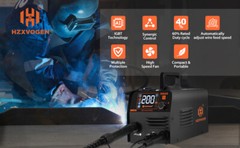 HZXVOGEN 110V 3IN1 Portable MIG Welder ARC LIFT TIG MIG Gasless Welding Machine