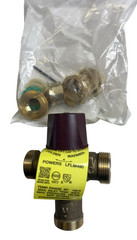 Powers LFLM490-1 Thermostatic Mixing Valve 1/2″ Lead Free 90-160F MADE IN USA