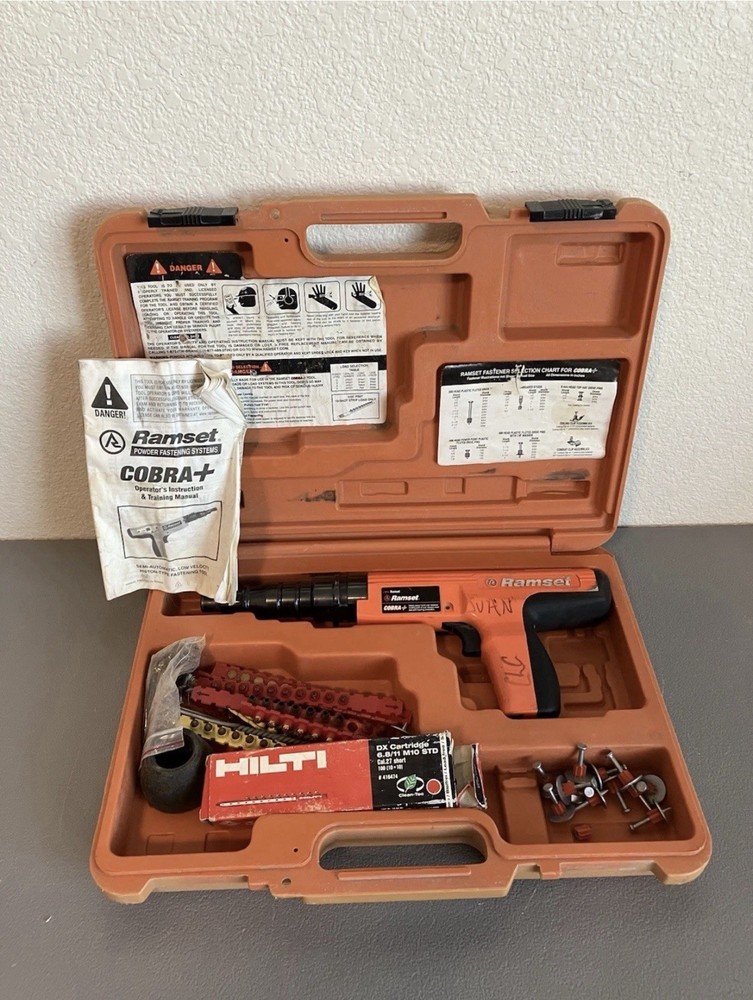 Ramset Cobra+ 0.27 Caliber Semi-Automatic Powder-Actuated Tool – 16941