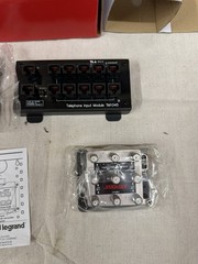 On-Q Legrand/Pass & Seymour C01045 8×10 Combo Module RJ45 w/RJ31X NEW NIB
