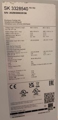 RITTAL 3328540 ENCLOSURE AIR CONDITIONER, 7,677 BtuH, 400/460V AC, 2PUZ2, NEW!