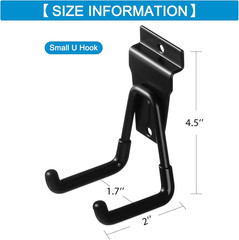 12Pack Slatwall Hooks Heavy Duty Slatwall Accessories Garage Slatwall Hooks and