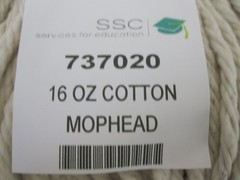 6 SSC 16 Oz Cotton Mop Heads Cut-End NEW