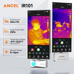 ANCEL IR101 Thermal Imaging Camera for Android USB-Type-C IR 256×192 Pixels