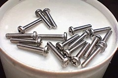 (100) #1-72 x 3/8″ Philips Pan Head Machine Screws 18-8 Stainless Steel