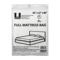 UBMOVE 18 Full Mattress Covers 54x12x90″ Poly Bags Protective Moving Storage