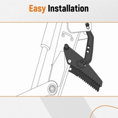 Backhoe Thumb Excavator Attachment For Kubota BX22,BX23, BX24,BX25, BH75