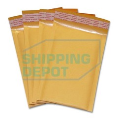 Choose KRAFT or POLY BUBBLE MAILERS All Sizes and Quantities #0000 – #7