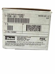 NEW Parker Female Quick Connect Coupler FEM-501-12FO 5000 PSI