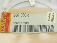 Sandvik 260-836-1 Back Up Plate Shim Stock 0.10mm, 0.05mm, 0.02mm 6 Pcs.