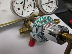 Uniweld RHT8010 Two Stage Fuel Gas Series Compressed Gas Regulator