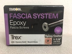 Trex Fascia System Epoxy Fascia screws #65 Havana Gold-Beach Dune 1 ⅞ ” 100PCS