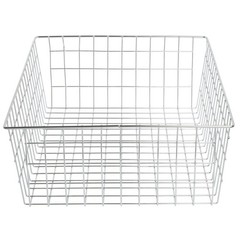 Bagel Basket Rectangular Chrome Plated Wire- 14 5/16 L x 20 1/4 W x 6 1/8 H