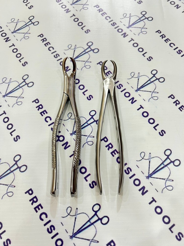 Hu Friedy #23 COWHORN EXTRACTION FORCEPS, LOWER MOLARS, ATRAUMAIR Set of 2 PCS