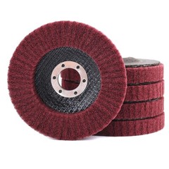 5Pcs 320 Grit Polishing Grinding Buffing Wheel 4.5 Inch Flap Discs Angle Grinder