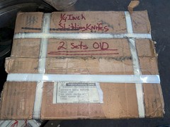 18″ WIDE X 4500 LB X 3″ ARBOR STANAT MODEL #S-180 SLITTING LINE: STOCK #13717