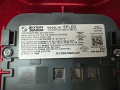 New System Sensor SRLED Fire Alarm Strobe Wall Red FREE SHIPPING !!!