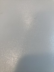 Off White HDPE Starboard, Marine Grade Plastic Sheet 3/4″ x 4.75″ x 36″