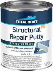 Versatile Fiber Reinforced Putty – 32oz for Marine, Auto, and Home Repair Needs