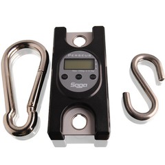 SAGA Industrial Crane Scale 220lb/100kg X 0.2lb 0.1kg Mini Digital Hanging Scale