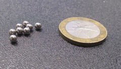 440C Stainless Steel Ball 3.5 mm Dia, 200 pcs