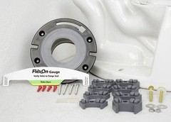 FlexOn 4-Inch Toilet Flange Repair Kit, No-Wax Commode Flange with Spacer,…