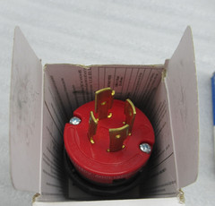 Lot of 10- Eaton Color Coded Locking Plugs Red, Yellow, Blue, Orange, Gray *NEW*