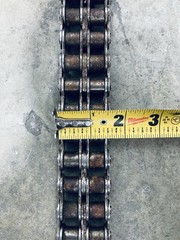 Mathey Dearman 14ft Chain Pipe Clamp 6 Clamp Steel Jackbar 2-Screw Orange