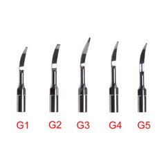 1-10*Tips Dental Ultrasonic Piezo Scaler fit EMS Woodpecker/DTE SATELEC Handpiec