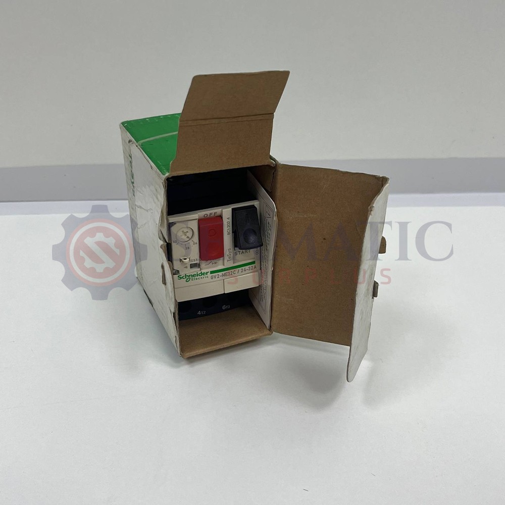 SCHNEIDER GV2ME32 MOTOR CIRCUIT BREAKER, 3P, 24-32 A, UK#431