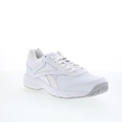Reebok Work N Cushion 4.0 Womens White Leather Lace Up Work & Safety Shoes