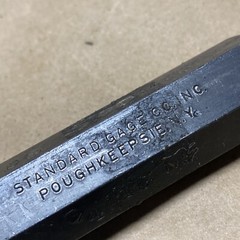 STANDARD GAUGE CO. 3/4″ 16NS, .710-.0001, SETTIN 500-48