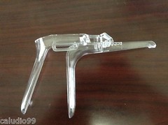 1 Vaginal Speculum Size S Disposable STERILE Plastic Clear INDIVIDUALLY PACKED
