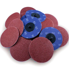 25PCS 3″ Sanding Discs Die Grinder Quick Change Disc R-Type 60 Grit For Drill