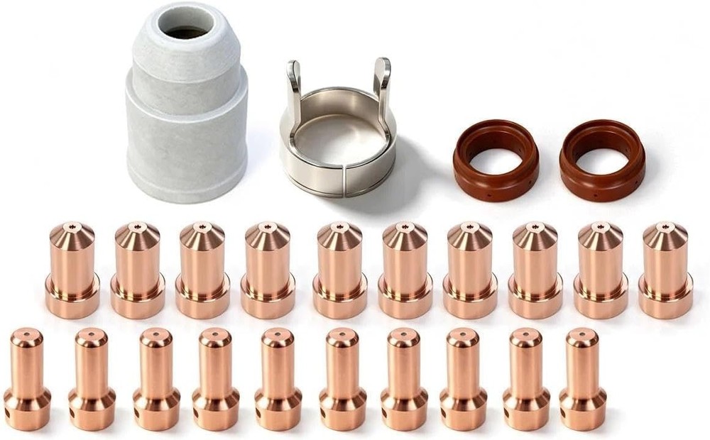 24PK Electrode Nozzle Swirl Ring Retaining For Lincoln Tomahawk 1000 LC65 torch