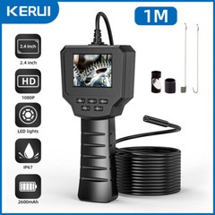 HD 1080P LED Handheld Industrial Endoscope Borescope 8mm Inspection Snake Camera