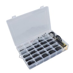 32 Size 1540 Pcs Rubber O-Ring Assortment Kit with Pick & Hook Set OD:4-50mm