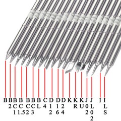 T12 BL ILS KU Series Replace Soldering Iron Tip For HAKKO Handle DIY PCB Repair