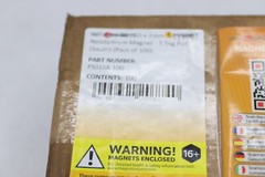 (100-Pk) Magnet Expert Adhesive N42 Neodymium Magnet 5.5kg 50 x 10 x 2 M Thick